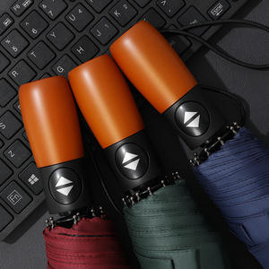 ที่จับ<span class=keywords><strong>ไม้</strong></span>ร่มอัตโนมัติเต็มรูปแบบคนสองคนใช้ร่มพับพัดลมแรงพับชายร่มแดดและฝน - Product Image 2