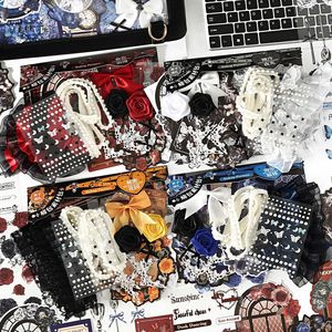 Kit de matériel de décoration DIY Chaguda Partner Series Light Retro Gu Mei <span class=keywords><strong>Tome</strong></span> Pack, 25 pièces par paquet - Product Image 1