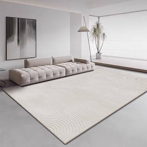 Grandi tappeti beige soffici di lusso morbidi grandi tappeti da soggiorno <span class=keywords><strong>tappeto</strong></span> camera da letto impermeabile e antiscivolo di lusso - Product Image 3