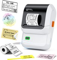 Printer Label Portabel Tanpa Tinta Label Maker M100 Mini untuk 203dpi 50mm Baterai 1200mAh untuk Label Alamat/Harga Penggunaan Kantor