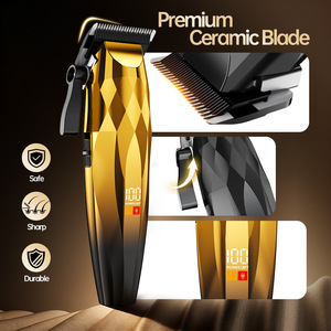 Set profesional transfronterizo de cortapelos eléctrico, tijeras para esculpir el cabello, afeitadora y set combinado para cabeza lisa - Product Image 2
