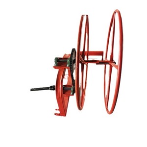 Máquina Enrolladora de Manguera para Riego por Goteo con Engranaje Metálico, Sistema de Riego Agrícola - Product Image 1