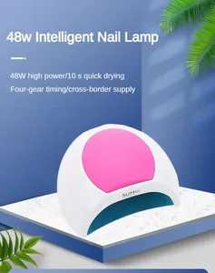 Lampe UV LED Sun2C 48W pour Séchage de Vernis Gel, Machine de Manucure et Pédicure avec Batterie, Sans Effet Noir sur les Mains, Emballée, pour Nail Art - Product Image 2