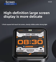 Nuevo Reloj Inteligente Q333 Fashion Square, Resistente al Agua, con Monitor de Ritmo Cardíaco y Presión Arterial, Sincronización con Teléfono Móvil, Certificado CE Clase I