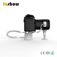 Soporte de Seguridad Antirrobo para Cámara INSHOW, Blanco, ABS, con Alarma, Sensor de Movimiento y Sonido, para Exhibición en Tiendas