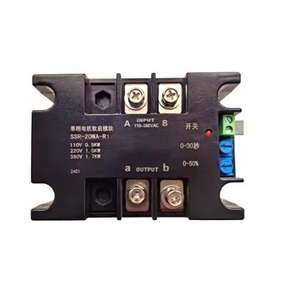 220V単相インテリジェントモーターソフトスターターソフトスタートモジュールソフトスタート50-60HZ互換2/3/4/ 6/ 8KW SSR-100WA-R(4KW) - Product Image 1