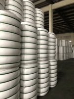Fibra de Poliéster Reciclada de Bajo Punto de Fusión 4Dx51mm, Esponjosa y de Rebote, para Relleno de Edredones y Almohadas, Tipo Fardo, Resistente a la Abrasión