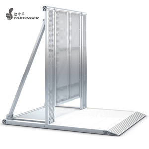 Chariot de transport pour barrière de foule barrière de contrôle de foule barrière de scène barrière prix d'usine en vente barrière élevée en aluminium - Product Image 4