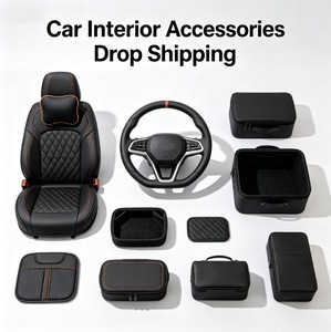 Coussin de dossier de siège auto mignon, appui-tête en peluche avec nœud, housse de volant, accessoire d'intérieur automobile pour l'été et les voyages - Product Image 4