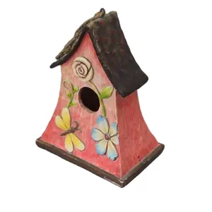 Thiết kế thủ công lớn mô hình con chuồn chuồn cảm thấy birdhouse, gỗ Bird House Craft quà tặng & thủ công mỹ nghệ
