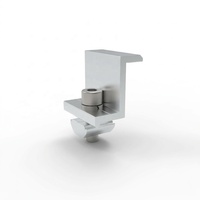 Système de montage solaire en aluminium galvanisé à chaud pour toitures métalliques, composants à angle d'inclinaison réglable, supports solaires personnalisés OEM ODM