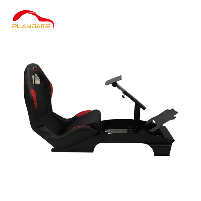 Racing Driving Virtual Reality Simulator With One Screens 6 Degree Freedom Game Machine