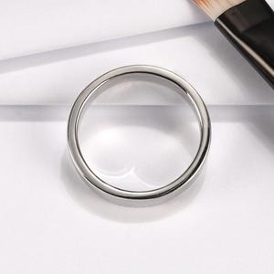 Wholesale 925 Sterling <strong>Silver</strong> 4mm Trendy Eternity <strong>Band</strong> <strong>Ring</strong> Wedding Engagement Anniversary Party Jewelry for Women and Men - Product Image 2