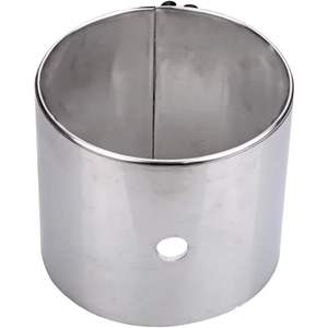 Élément chauffant en mica 160x140mm 220V 2500W en acier inoxydable avec trou de 20mm pour machine à injection - Product Image 1