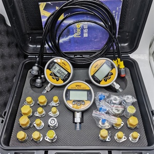 3 Digital <b>Gauges</b> Hydraulic <b>Measurement</b> Kit Digital Type Diagnostic <b>Tool</b> Set for Excavator Loader Truck Construction Machinery - Product Image 5