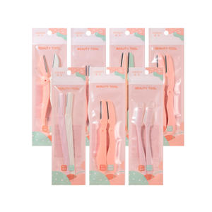 Yousha YX130 – Tondeuse à sourcils pliable en acier inoxydable, outil de beauté micro-pliable multicolore - Product Image 1