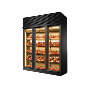 Vitrine Réfrigérée Monotempérature pour Viande, Refroidissement par Air, Verre Certifié pour Présentation en Magasin - Product Image 1