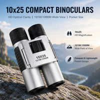 Jumelles numériques 10x25 avec caméra télescope, enregistreur vidéo et photo DT08, champ de vision de 101m à 1000m