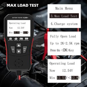 Analyseur de circuit, détecteur de batterie, testeur de panne pour voiture et moto, testeur de batterie de voiture portable - Product Image 5