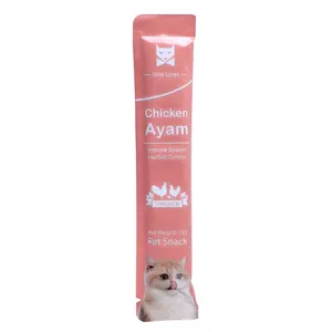 Produits pour animaux de compagnie meilleures ventes produits pour chats nourriture en bâton pour chat nourriture humide pour chat