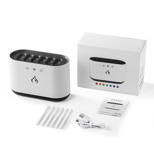 Humidificateur évaporatif <span class=keywords><strong>purificateur</strong></span> <span class=keywords><strong>d</strong></span>'<span class=keywords><strong>air</strong></span> à succès, 0,5-2,0 L, contrôle sonore intelligent, lumière arc-en-ciel USB, idéal pour les soirées, camping-car, voiture, utilisation extérieure - Product Image 6