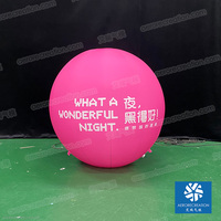1.2m personnalisé publicité ballon gonflable ballon hermétique modèle ballon suspendu gonflable réutilisable