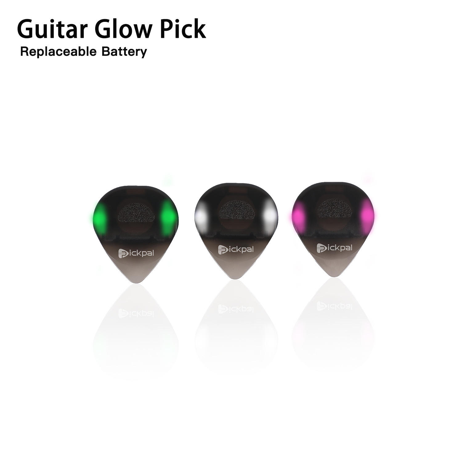 Médiator De Guitare Lumineux 2024, Médiators De Guitare Uniques En Plastique Ave