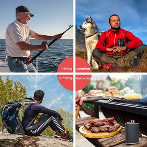 Bộ Quà Tặng Bình Hông 18/8 6 Oz Kèm Ảnh Và Phễu - Product Image 3