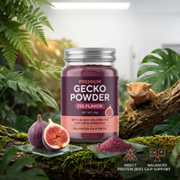 VitaFit OEM/ODM Fruitpoeder met vijgensmaak voor gekko's & hagedissen, hoog in calcium & vitamine D3, immuunondersteunend, gebalanceerde Ca-P verhouding