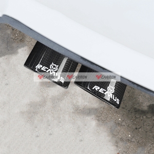 Auto h Typ Dual Universal Auspuffs pitzen Curly Edge Remus Sport Glänzendes Carbon-Endrohr für Ford Golf - Product Image 5