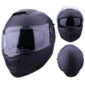 Nuevo casco de motocicleta ABS abatible <span class=keywords><strong>para</strong></span> hombres DOT/ECE certificado coche de carreras <span class=keywords><strong>lentes</strong></span> antivaho personalizables <span class=keywords><strong>para</strong></span> auriculares - Product Image 3