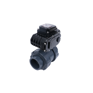 Válvula de bola motorizada de CPVC HL-05 con brida, 50 Nm, CA 220V, tipo de encendido/apagado, IP67/IP68 opcional, 1 año de garantía - Product Image 6