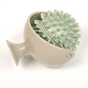 2025 nuevo rodillo de bola de automasaje personalizado al por mayor masajeador de pies y piernas de mano giratorio de 360 grados - Product Image 3