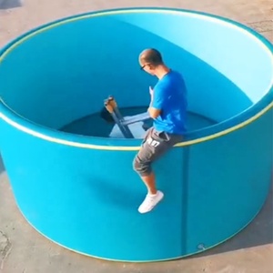 <span class=keywords><strong>Piscine</strong></span> hors sol personnalisée pour enfants <span class=keywords><strong>piscine</strong></span> gonflable en tissu PVC pliable pour point de chute tissu - Product Image 5