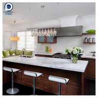 Kabinet Dapur Premium Gaya Mewah Kabinet Dapur Tahan Lama untuk Interior Vila Mewah