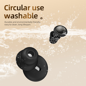 سدادات أذن عصرية خفيفة الوزن bb مخصصة من العلامة التجارية الخاصة قابلة لإعادة الاستخدام للحد من الضوضاء بتصميم تنفيس ومجموعة 2144 - Product Image 4