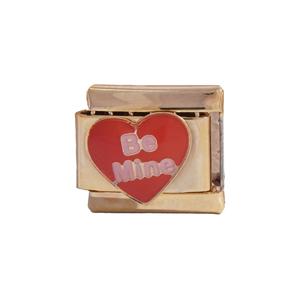 Italian Modular Charm Bracelet Set Heart Pattern Zinc Alloy DIY Jewelry Gift for Unisex - Product Image 2