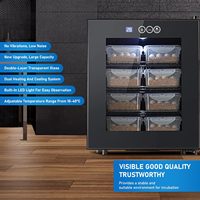 Incubadora de huevos GOYOJO 48L/12,7 galones Control de temperatura preciso para incubar huevos de pollo pato refrigeración calefacción OEM personalizable