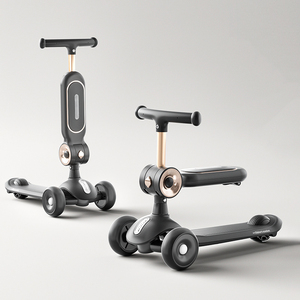 Nouveau produit : Trottinette 3 en 1 pour <span class=keywords><strong>enfant</strong></span> avec siège amovible, trottinette à trois roues/trottinette <span class=keywords><strong>freestyle</strong></span> pour enfants - Product Image 4