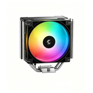 ดีพคูล AG400 ARGB ชุดระบายความร้อนซีพียูแบบลม 220W TDP ลูกปืนแบบ Fluid Bearing เสียงเบา สำหรับ LGA1700/1200/AM5/AM4 พัดลม PWM ขนาด 120 มม. ออกแบบมาอย่างพิถีพิถัน - Product Image 1