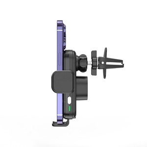 Pengisi Daya Nirkabel Mobil Universal <span class=keywords><strong>Anti</strong></span> Goyang Penjepit Otomatis 15W Pengisi Daya Cepat Pemegang Ponsel Gravitasi dengan Pengisian Nirkabel - Product Image 1