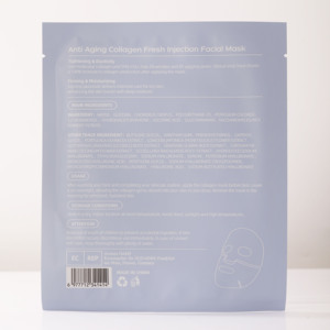 Masque facial en feuille de collagène <span class=keywords><strong>bio</strong></span> profond LIFITT Crystal Herbal, soin de la peau, 5 pièces/boîte, acide hyaluronique, masque de nuit - Product Image 5