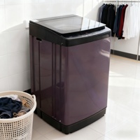 Lavadora Doméstica de 12 kg, Totalmente Automática, de Gran Capacidad, de Una Sola Tina, con Tecnología Smart Wave, Lavadora y Secadora Todo en Uno