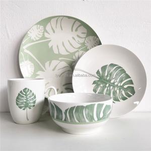 <span class=keywords><strong>Service</strong></span> <span class=keywords><strong>de</strong></span> vaisselle nordique bon marché, 16 pièces, <span class=keywords><strong>service</strong></span> <span class=keywords><strong>de</strong></span> <span class=keywords><strong>table</strong></span> en <span class=keywords><strong>porcelaine</strong></span> avec décalcomanie - Product Image 6