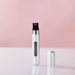 Hot Empty Traveling <b>Atomizers</b> Mist Spray Bottom Refillable 5Ml 8Ml 10Ml Aluminum/Glass <b>Perfume</b> Bottle Personal Care Custom Color - Product Image 1