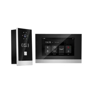 Two Wired 7 Inch Tuya APP IP Video Door Phone Smart Intercom Suitable for European Area