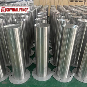 عمود من الفولاذ المقاوم للصدأ مزخرف عالي الجودة حسب الطلب 304 304L 316L مع نظام قفل - Product Image 3