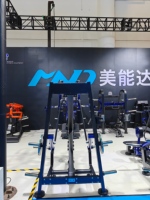 Machine de musculation commerciale en acier Super Peck Back, équipement de gym durable pour entraînement à la force avec poids libre, capacité de 3 tonnes