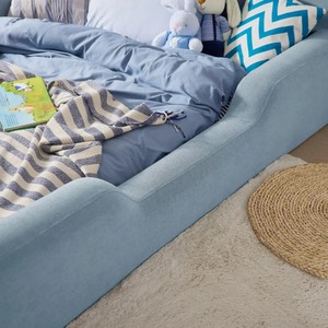Vente en gros usine – Cadre de lit pour grands enfants en mousse souple sans bois, avec housse lavable et imperméable, adapté aux 3 ans et plus - Product Image 5