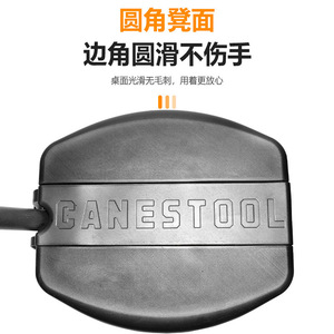 OEM <b>Height</b> <b>Adjustable</b> Walking Stick <b>Stool</b> Aluminum Alloy Portable Folding Chair For Travel With Rubber Tip - Product Image 3